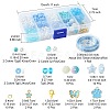 DIY Round Acrylic & Glass Beads Bracelets Jewelry Kits DIY-FS0006-29B-5