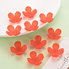 Frosted Acrylic Bead Caps MACR-S371-06A-712-6