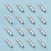 Brass Locking Tube Magnetic Clasps LS-X-MC079-S-1