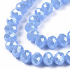 Electroplate Glass Beads Strands LS-EGLA-A034-J8mm-A02-2