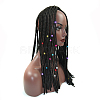 Iron Dreadlocks Beads Hair Decoration IFIN-S696-110RG-1-3