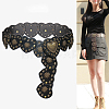Vintage Alloy with Imitation Leather Chain Belts FS-WG26C2E-02-2