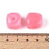 Opaque Acrylic Beads X-OACR-ZX006-33D-3