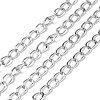 Aluminium Twisted Curb Chains CHA-YW0001-07S-3