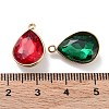 Faceted Glass Pendants STAS-P339-04G-3