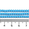 Synthetic Turquoise Beads Strands G-U004-02F-5