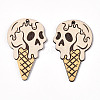 Single Face Printed Wood Pendants WOOD-B009-01L-1