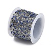 Brass Dapped Chains AJEW-Q153-02P-14-3
