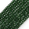 Transparent Glass Beads Strands GLAA-G125-01A-09-1