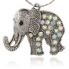 Tibetan Style Alloy Rhinestone Big Pendants LS-ALRI-L048-28AS-1