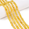 Dyed Natural Agate Beads Strands G-T138-211J-1