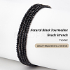 2 Strands Natural Black Tourmaline Beads Strands G-OC0005-29-4