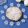 Frosted Flower Clear Transparent Acrylic Beads X-PAF154Y-11-5