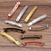 Stainless Steel Hair Barrette Findings OHAR-PW0001-198P-C-1