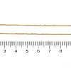 Brass Box Chain Necklaces for Women NJEW-G160-17G-4