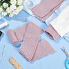 95% Cotton & 5% Spandex Fiber Ribbing Fabric for Cuffs OCOR-WH0082-148D-5