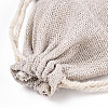 Cotton Packing Pouches Drawstring Bags ABAG-R011-7x9-3