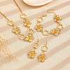Zinc Alloy Bracelets & Earrings & Necklaces WG5D022-02-3