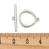 Brass Toggle Clasps KK-A223-04P-6