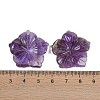 Natural Amethyst Carved Pendants X-G-B097-01A-17-3