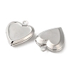 Rack Plating Brass Locket Pendants KK-G489-03P-2