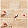 3-Tier Acrylic Nail Polish Bottle Organizer Display Riser Stands ODIS-WH0043-189C-4