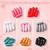 40 Sets 8 Colors Plastic Breakaway Clasps KY-FS0001-37-2