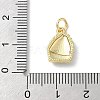 Brass Enamel Pendants KK-B155-05G-4