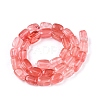 Cherry Quartz Glass Beads Strands G-T138-100-2