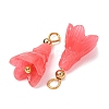 Dyed Synthetic Coral Pendants GG-CBAC295-03G-01-3