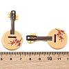 Musical Instrument Theme Resin Pipa Miniature Ornaments RE-CBA17C4-20D-2