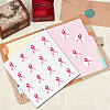 8 Sheets Plastic Waterproof Self-Adhesive Picture Stickers DIY-WH0428-101-4