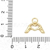 Brass Pendants KK-G522-21G-3