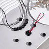 12Pcs 304 Stainless Steel European Beads OPDL-PH0001-06B-2