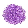 Frosted Baking Paint Glass Beads DGLA-N005-8mm-06-2