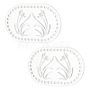 Acrylic Basket Bottoms DIY-WH0184-18-1