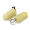 Natural Xiuyan Jade Pendants G-Z067-07P-08-3