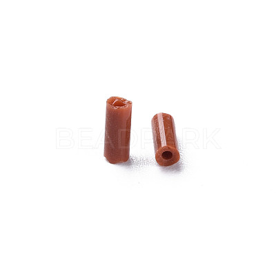 Opaque Colours Glass Bugle Beads SEED-N005-001-B01-1