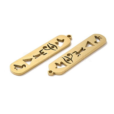 Ion Plating(IP) 304 Stainless Steel Pendants X-STAS-L020-003G-1
