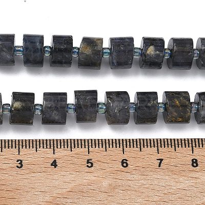 Natural Iolite Beads Strands G-C270-I03-01-1