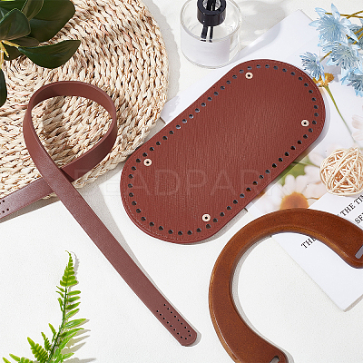 2Pcs Wood Bag Handles FIND-WR0001-43A-1
