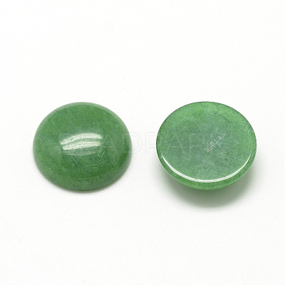 Natural White Jade Cabochons X-G-R416-12mm-08-1
