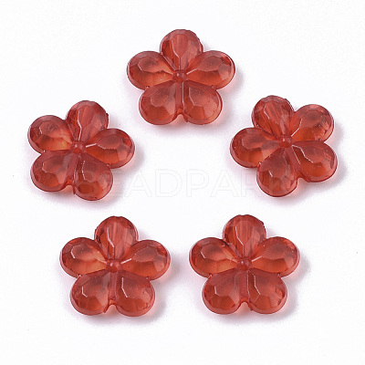 Transparent Faceted Acrylic Beads X-TACR-Q273-001-1