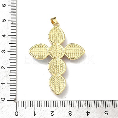 Brass Resin Pendants X-KK-A293-25G-01-1