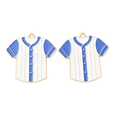 Baseball Alloy Enamel Pendants AL-CBA2679-07E-G02-1
