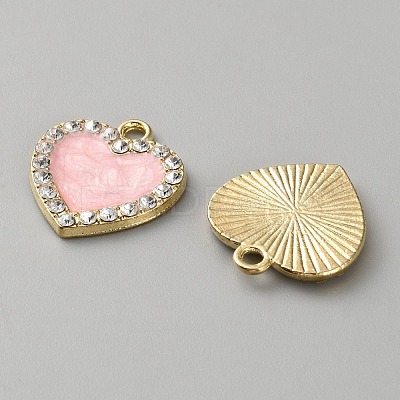 Alloy Enamel Pendants ENAM-F153-01G-1