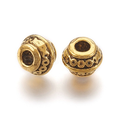 Tibetan Style Spacer Beads GLF0586Y-NF-1