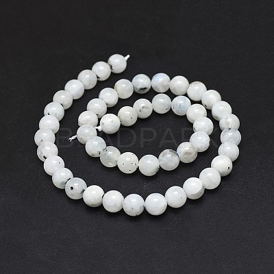 Natural Rainbow Moonstone Beads Strands G-I249-B04-03-1