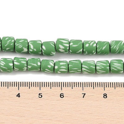 Handmade Polymer Clay Beads Strand CLAY-Z002-01E-1