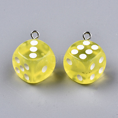 Epoxy Resin Pendants X-CRES-N025-12A-1